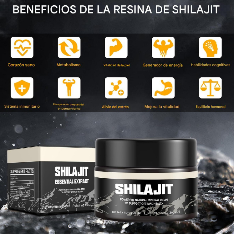 SHILAJIT – Resina Pura del Himalaya